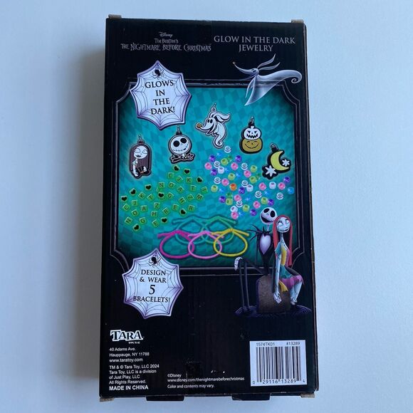 Glow in The Dark Jewelry Set, Disney, The Nightmare Before Christmas. New. - Picture 4 of 4